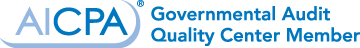 AICPA Government Audit Quality Center Member